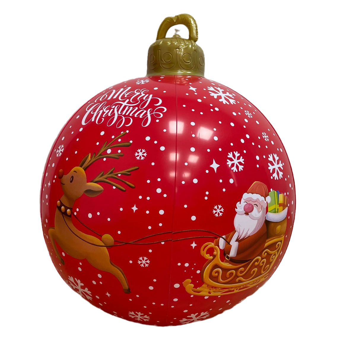 Giant Inflatable Christmas Ball – Outdoor Holiday Courtyard Decoration