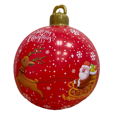 Giant Inflatable Christmas Ball – Outdoor Holiday Courtyard Decoration