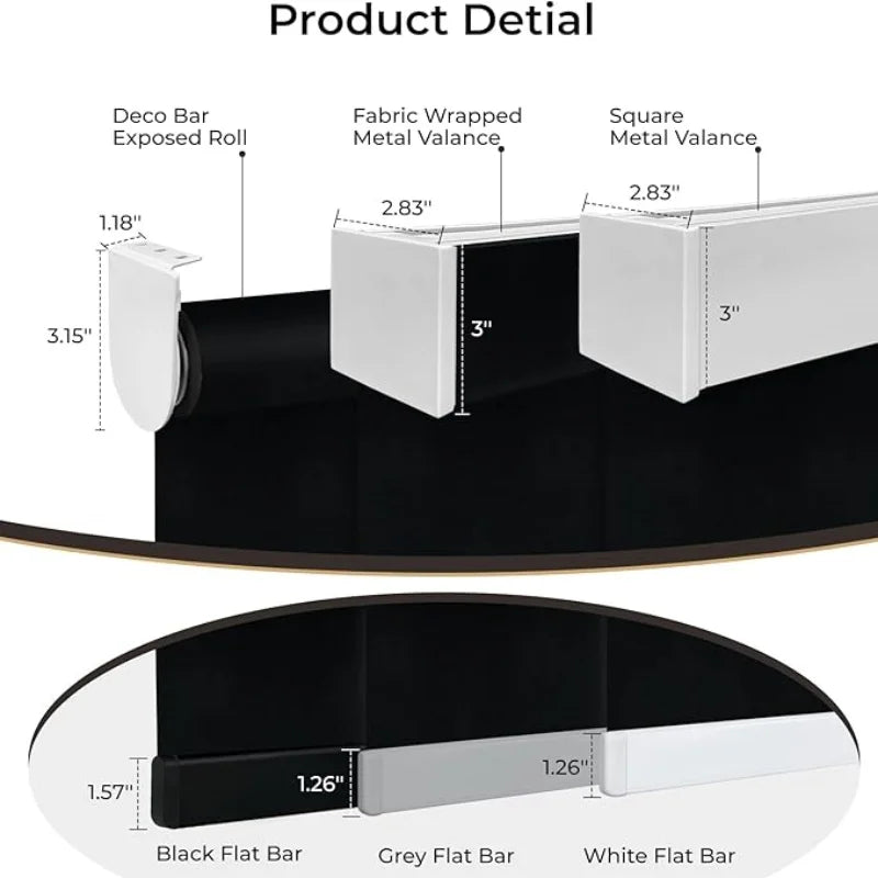 Fireproof and Thermal Insulation Easily Pull Down Roller Blinds