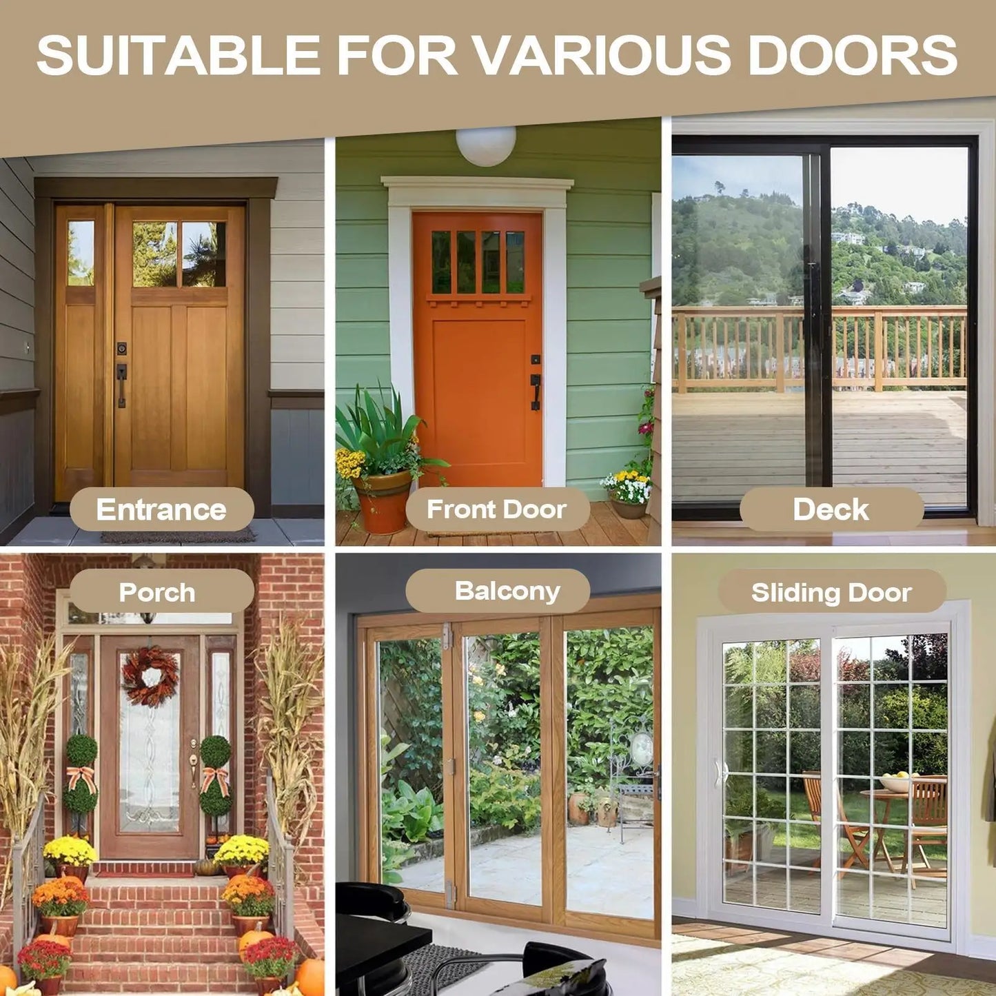 140x240cm Pet Door Zippered Screen