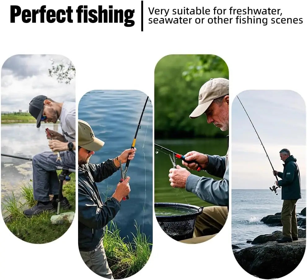 Fishing Pliers with Tungsten Cutters