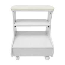 Foot Rest Pedicure Trolley Stool with Wheels