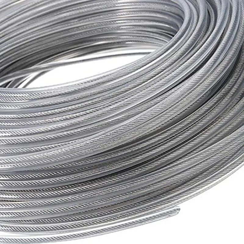 INDEL Steel Wire Reinforced Nylon String Trimmer Line – Heavy-Duty Brushcutter Replacement Cord