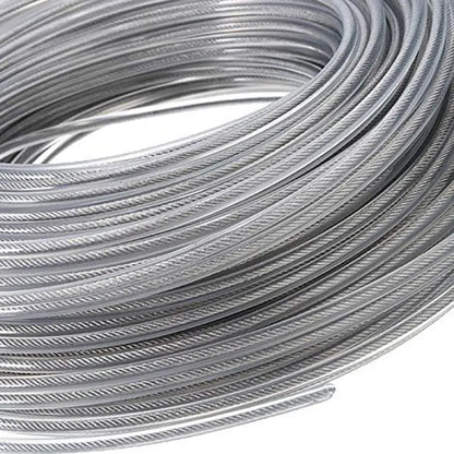 INDEL Steel Wire Reinforced Nylon String Trimmer Line – Heavy-Duty Brushcutter Replacement Cord