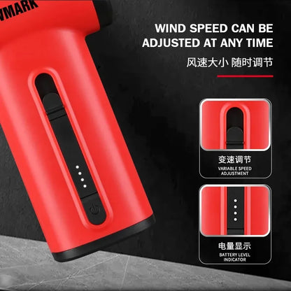 WMARK Professional 130000 RPM Cordless Turbo Jet Fan & Dust Blower
