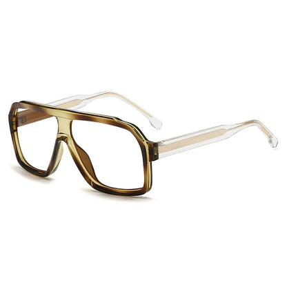 Large Square Frame Blocking Reading Glasses