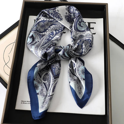 Printed Pashmina Silk Scarf