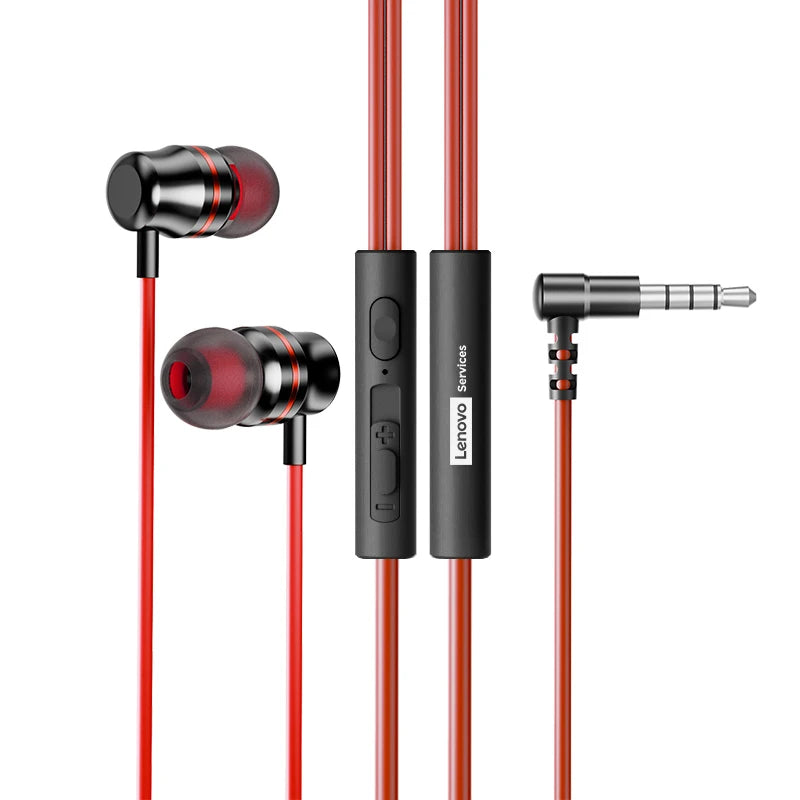 Lenovo YF38 In-Ear Wired Gaming Headphones with Mic & Inline Control