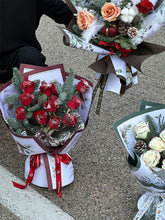 10pcs Christmas Wrapping Paper For Flowers