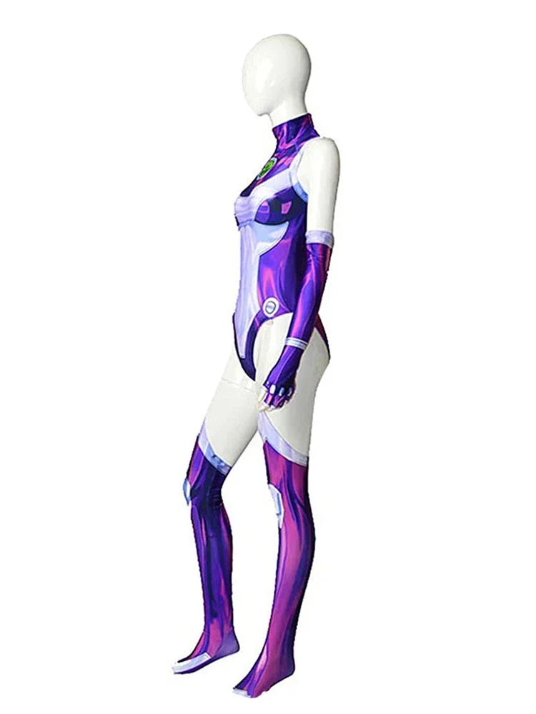 Women's Star Fire Cosplay Jumpsuit Costume