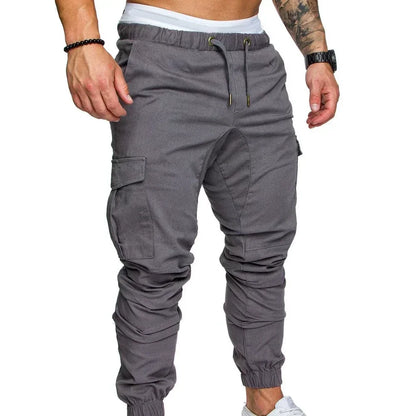 Drawstring Adjustable Slim Fit Athletic Pants