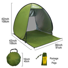 Pop-Up Beach Tent UV-resistant & Waterproof