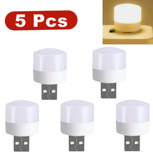 5pcs USB LED Mini Book Light