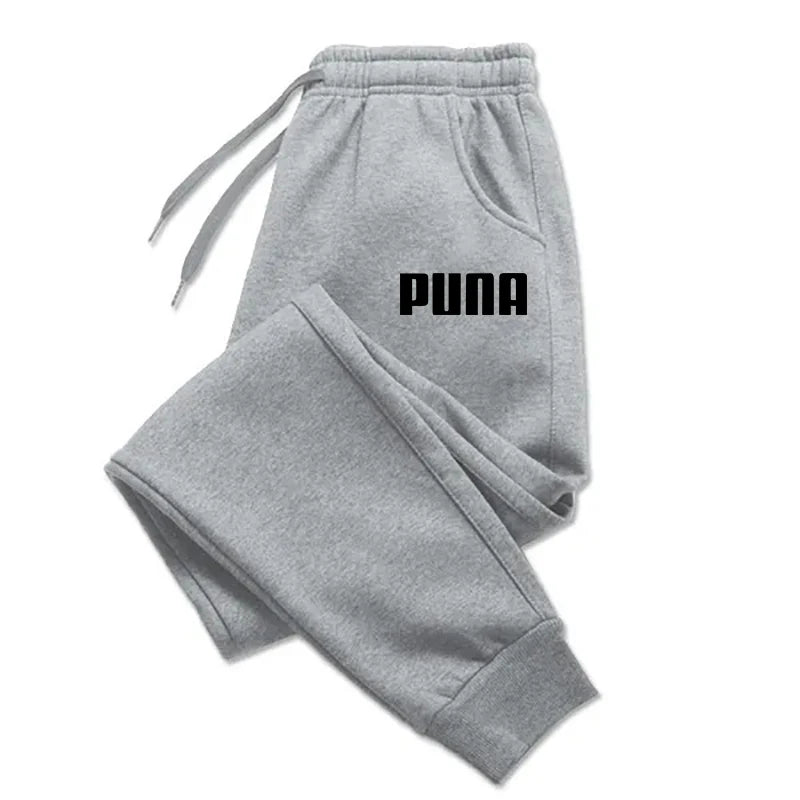 Men's Graphic Fleece Athletic Jogger Sweatpants
