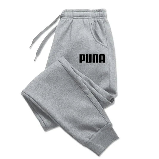 Men's Graphic Fleece Athletic Jogger Sweatpants