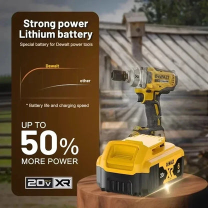 DeWalt 20V Max 6.0Ah Lithium-Ion Power Tool Battery Replacement