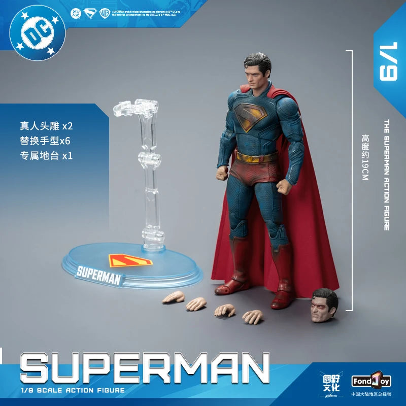 Fondjoy David Corenswet Superman Battle-Damaged Edition Action Figure 1/9 Scale