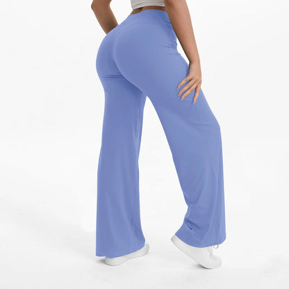 NCLAGEN Women’s Seamless Flare Yoga Leggings – High-Waist Butt Lifting Activewear