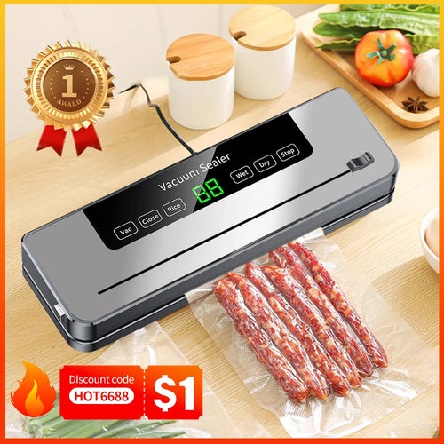Electric Vacuum Sealer Food Storage