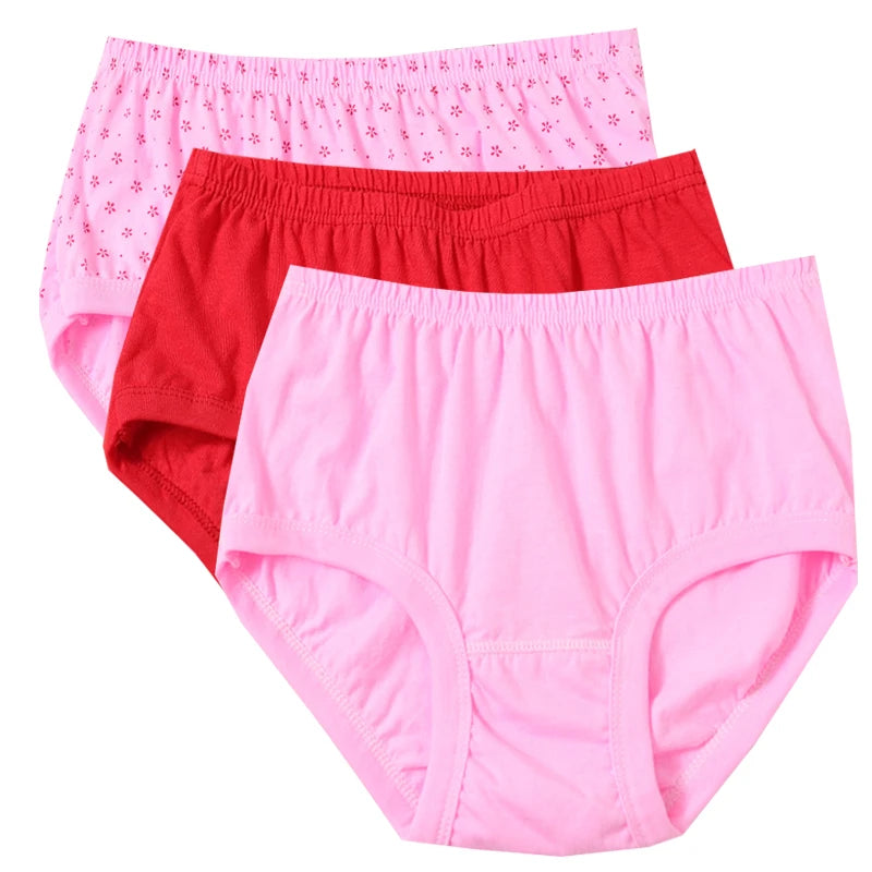 3pcs Pure Cotton Briefs