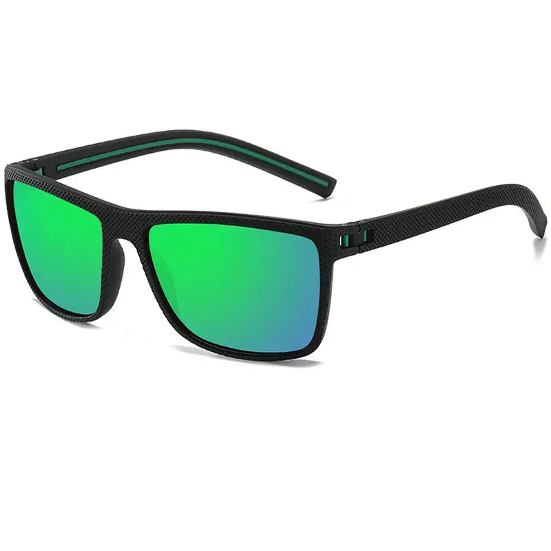 Square Polarized Lightweight Frame Sunglasses