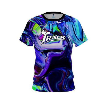Track Tornado Lightning Storm Performance Bowling Jersey