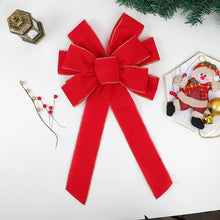 Large Red Outdoor Christmas Bow