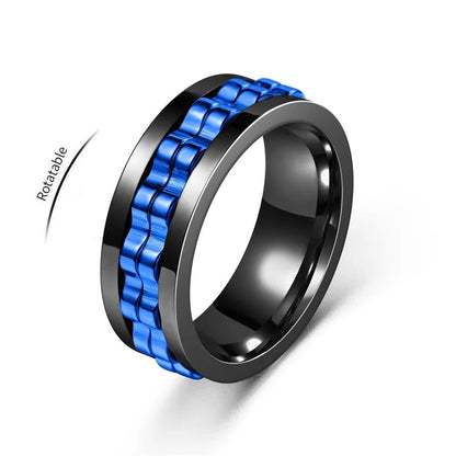 Anti Stress Stainless Steel Ring