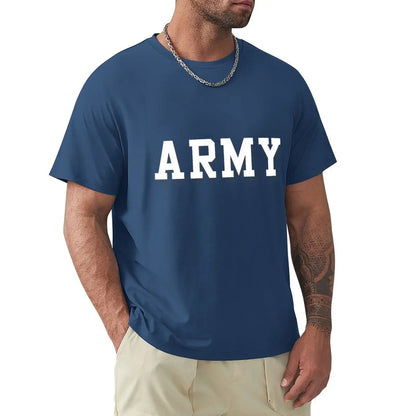 Cal Robertson Zero Day ARMY Graphic Cotton T-Shirt