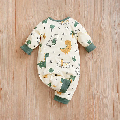 Baby Long Sleeve Print Onsie
