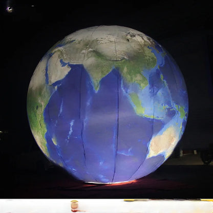 Giant Inflatable Planet Earth Globe - Hanging & Standing Advertising Sphere
