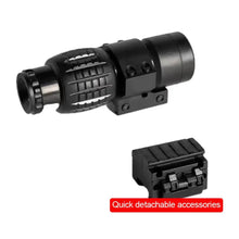 Adjustable Toy Sight 3X Magnifier Scope with Flip Up Cover