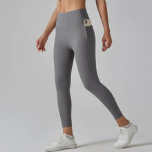 Solid Color Leggings With Pockets