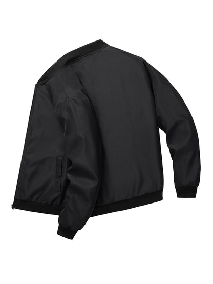 Short Loose fit Baseball Collar Jacket