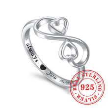 Huitan Heart-shaped Cluster Ring 925 Sterling Silver Sparkling Cubic Zirconia