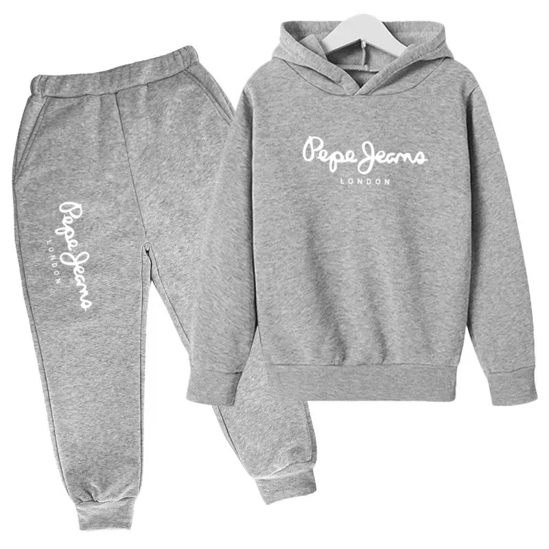 Kids' Tracksuit Hoodie & Pants Set