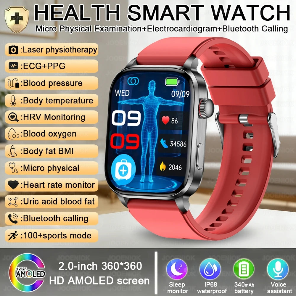 Dual Laser Therapy Smart Watch