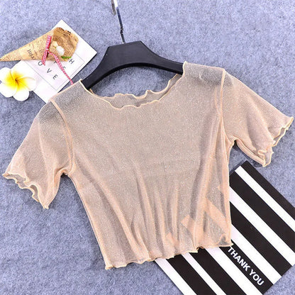 Women's Slim Fit Short Sleeve O-Neck T-Shirt