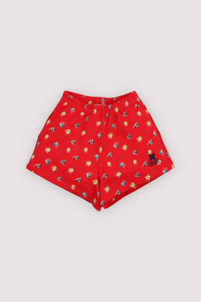 Children's Cotton Sweatshirt & Shorts 2-Piece Tracksuit Set