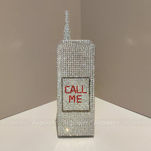 Alizekerr Cellphone Shaped Diamond Evening Bags