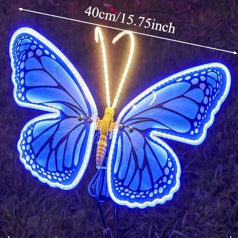 LED Outdoor Dynamic Butterfly Lights