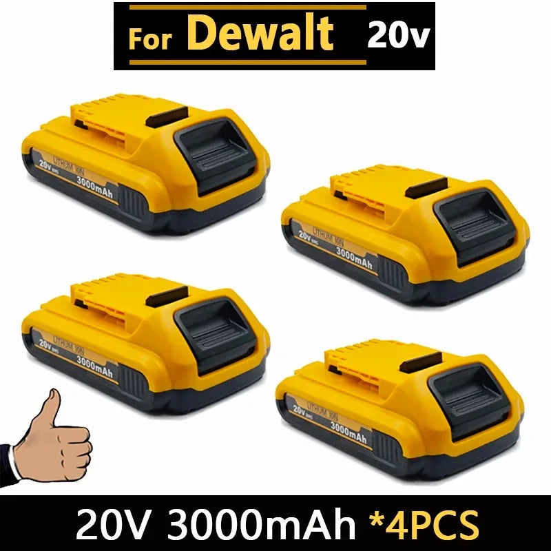 20V MAX Lithium-Ion Replacement Battery for DeWALT Power Tools