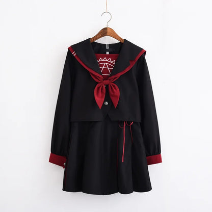 Women's Classic JK Sailor Style Uniform Set
