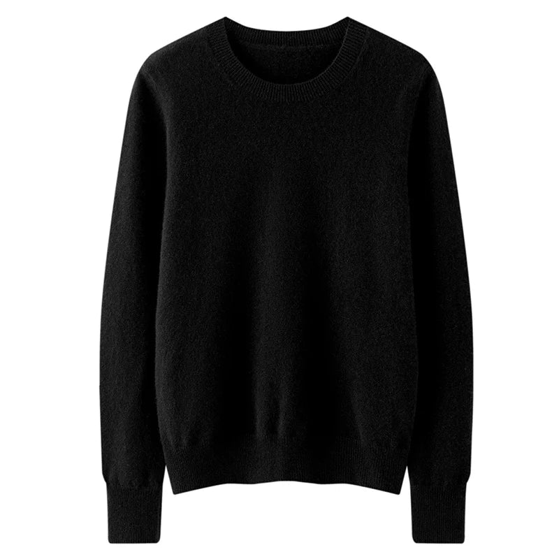 Pure Cashmere Knitted Pullover