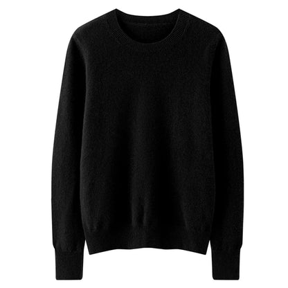 Pure Cashmere Knitted Pullover