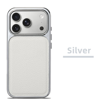 Electroplated Lychee Grain Phone Case