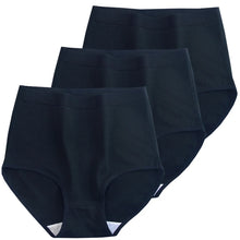 3pcs Cotton High Waist Briefs
