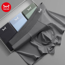 MiiOW 3Pcs Ice Silk Antibacterial Boxers