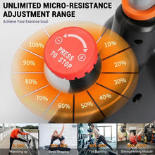 Stationary Bike with Silent Belt Drive Heavy Flywheel Multigrips Handlebar