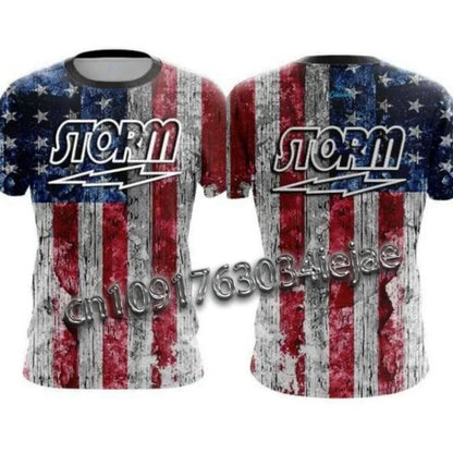 Storm Sugar Skull Rainbow Performance Bowling Jersey